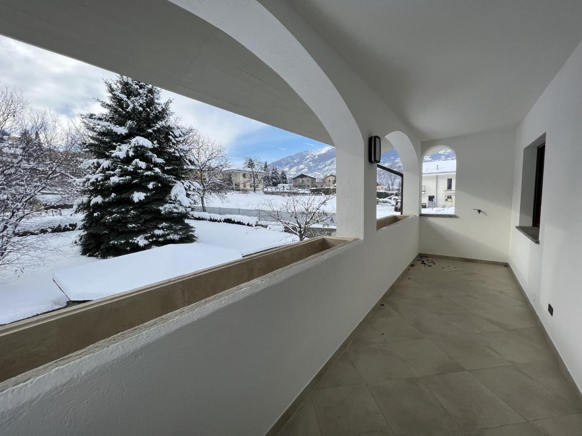 Casa Palmi - Appartamento In Villa Aosta Exterior foto